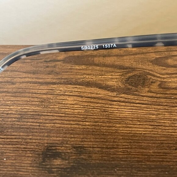 Foster Grant Design Optics Marble Gray Black Eyeglass Frames Only 53-15-140 mm - Picture 2 of 8